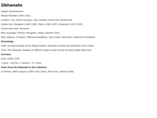 ilkhanate screenshot