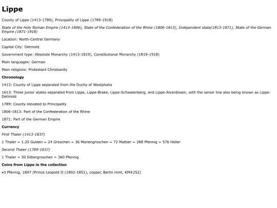 lippe screenshot