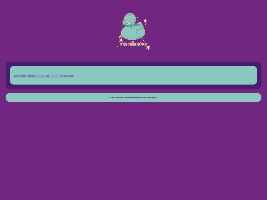 miscellanous screenshot
