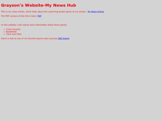 homepage screenshot
