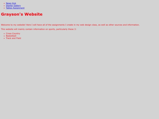 index screenshot