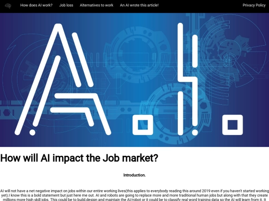 Jobs screenshot