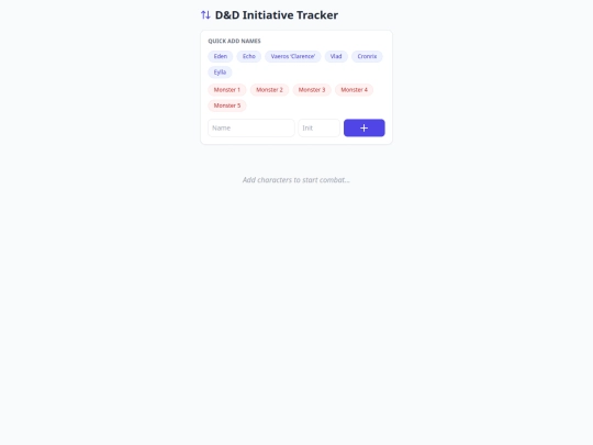 d_d_initiative_tracker screenshot