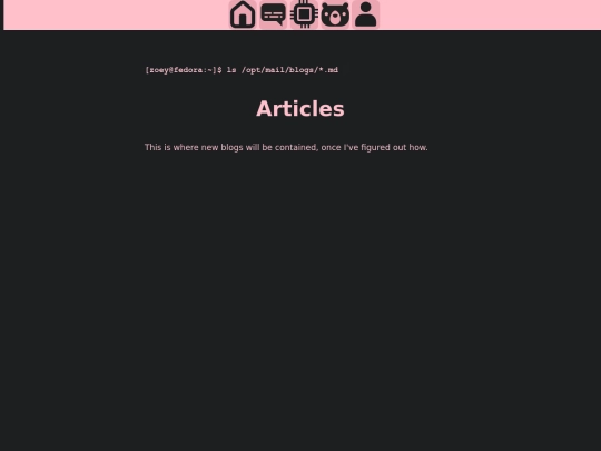blogs/newArticles screenshot
