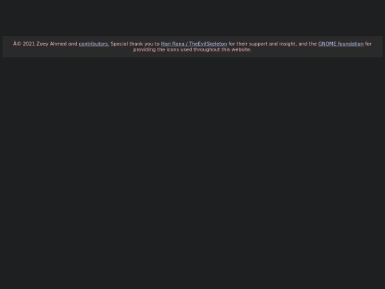 footer screenshot