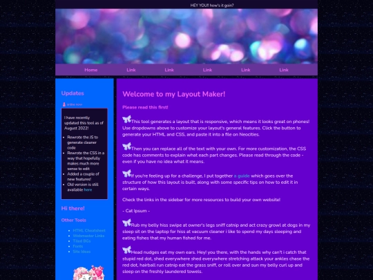 experiment screenshot