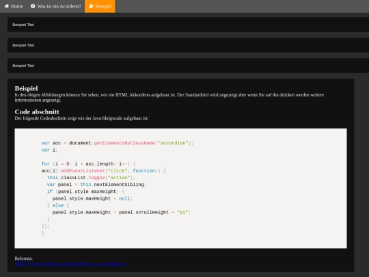 beispiel screenshot