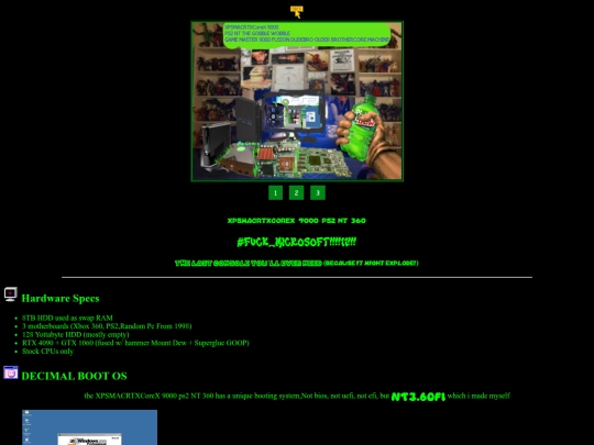 console/dew screenshot
