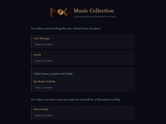 songs screenshot