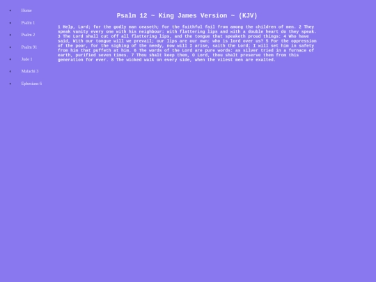 psalm12 screenshot