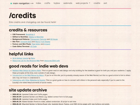 credits screenshot