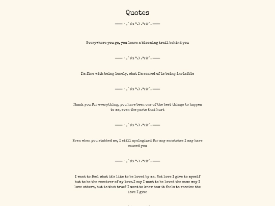 Quotes/quotes screenshot