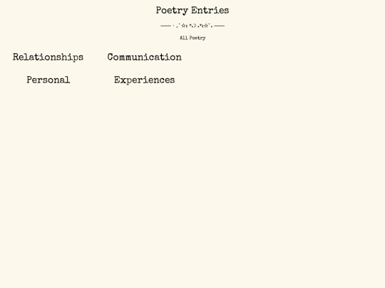 sortedpoetry screenshot