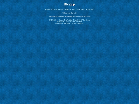 blog screenshot