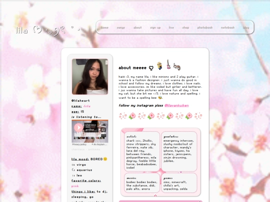 pages/lila screenshot