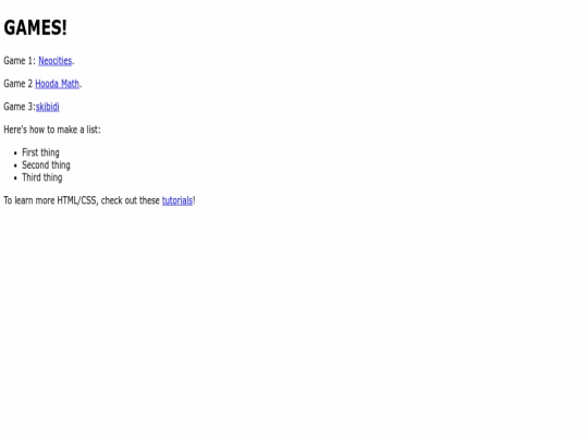 index screenshot