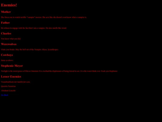 enemieslist screenshot