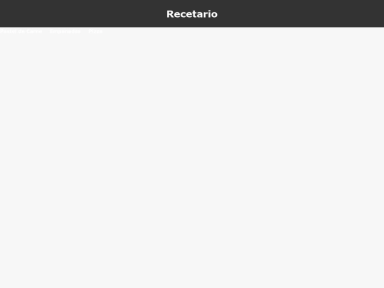 receta  screenshot