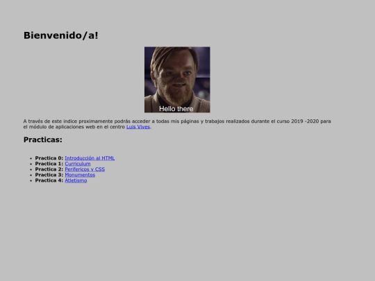 index screenshot