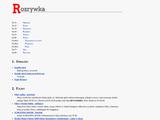 fun/fun_links screenshot