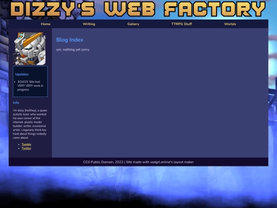 index screenshot