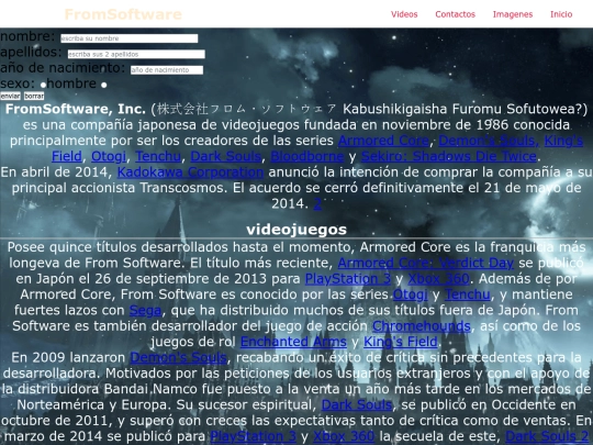 index screenshot