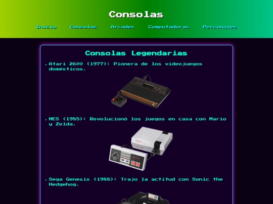 consolas screenshot