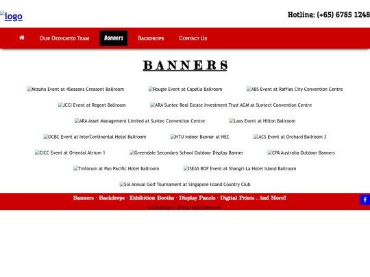 banners screenshot