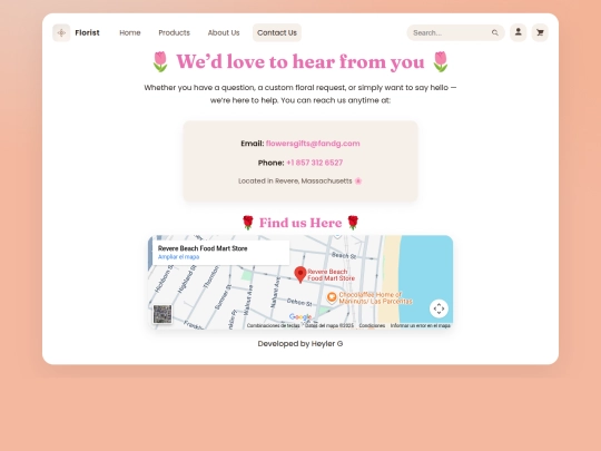 contact screenshot