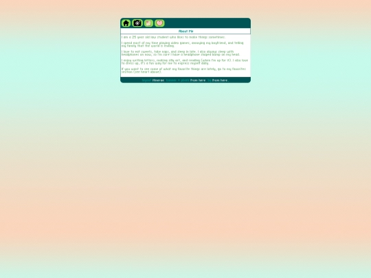 aboutpage screenshot