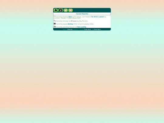 favorites screenshot