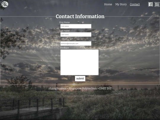 Contact screenshot