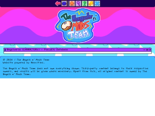 discover/bagelverse/characters screenshot