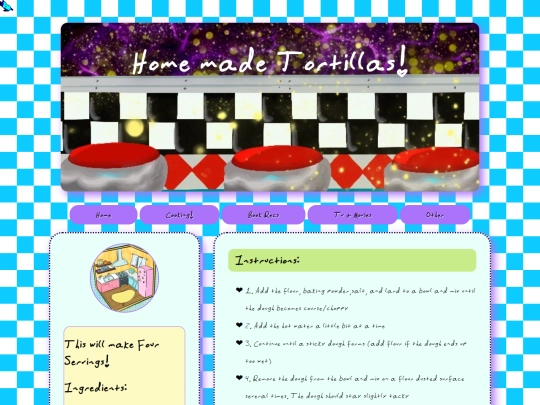 Recipez/Tortillas screenshot