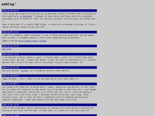 my/log screenshot