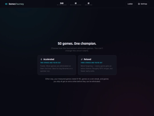 GamesTourney/ComicTop50 screenshot