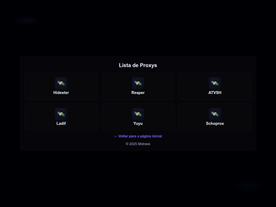 proxy screenshot