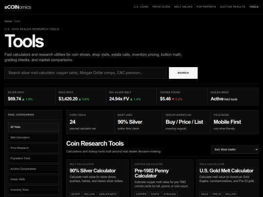 tools screenshot