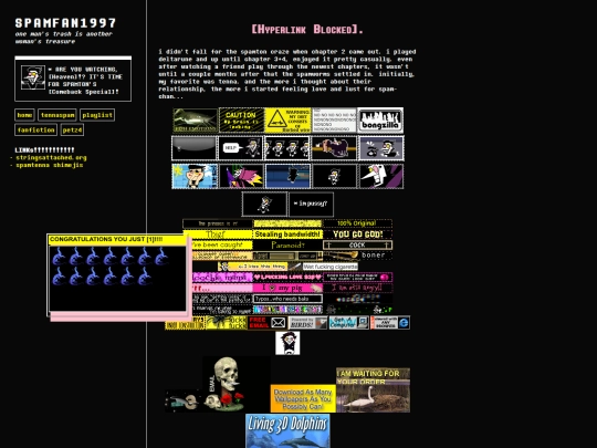 spamton screenshot