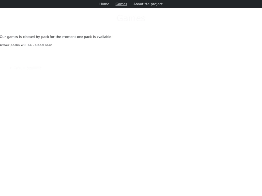 pages/games screenshot