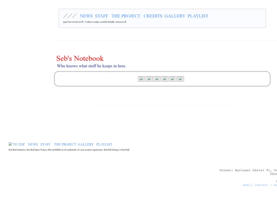 redbullspaceproject/rbsp_sebsnotes screenshot