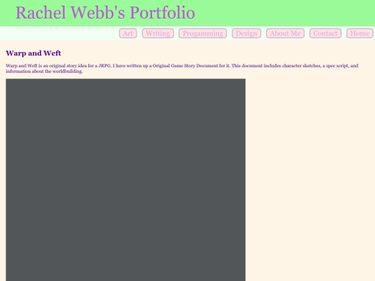 Examples/WarpAndWeftOGSD screenshot