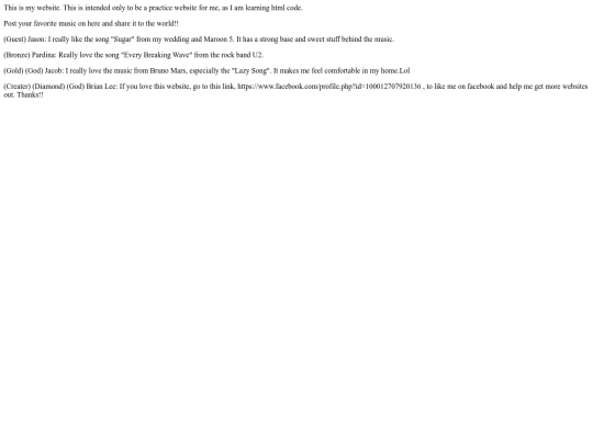 brianalvislee/mywebsite screenshot