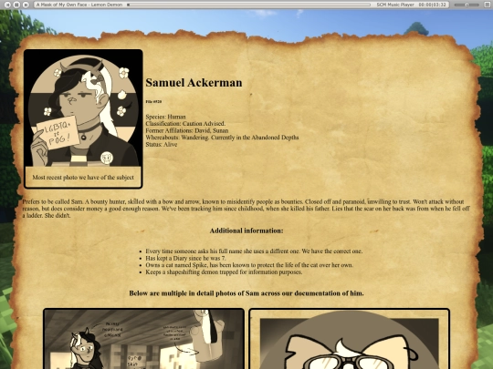 ocs/Sam screenshot