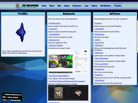 freebies screenshot