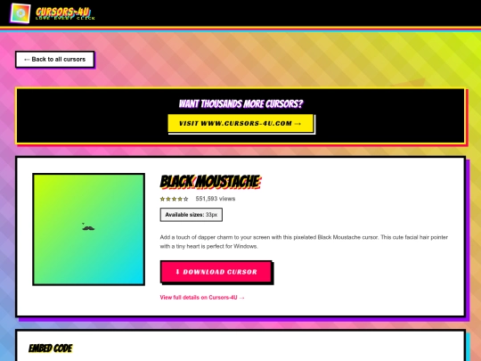 cursors/black-moustache screenshot