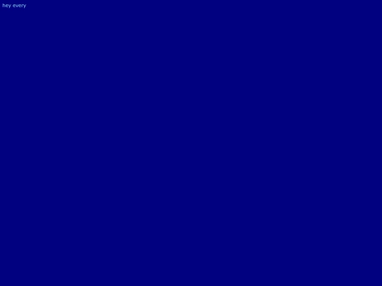 test screenshot