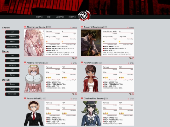 characters screenshot