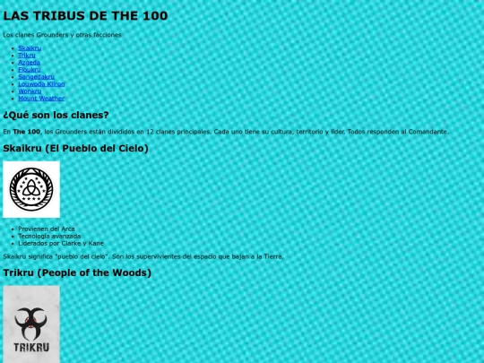 tribus screenshot
