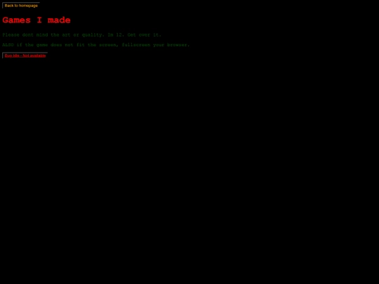 html-games screenshot
